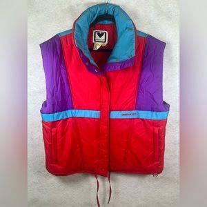 Obermeyer Red and Purple Vest